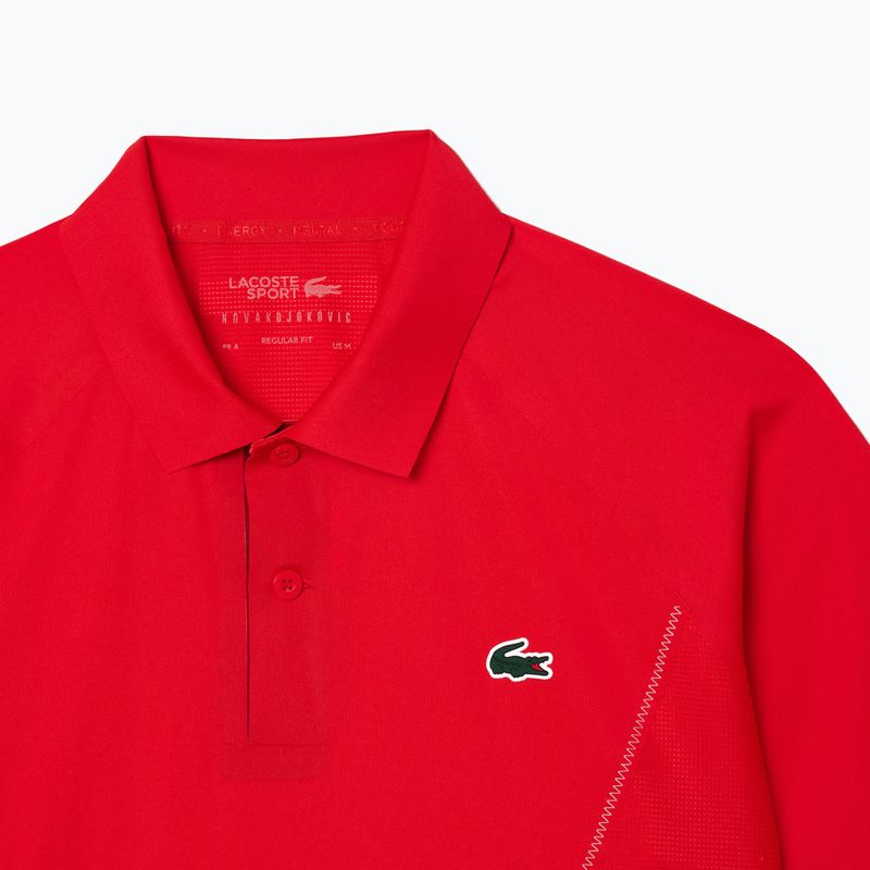 Lacoste férfi pólóing DH7311 piros ribizli bokor 2
