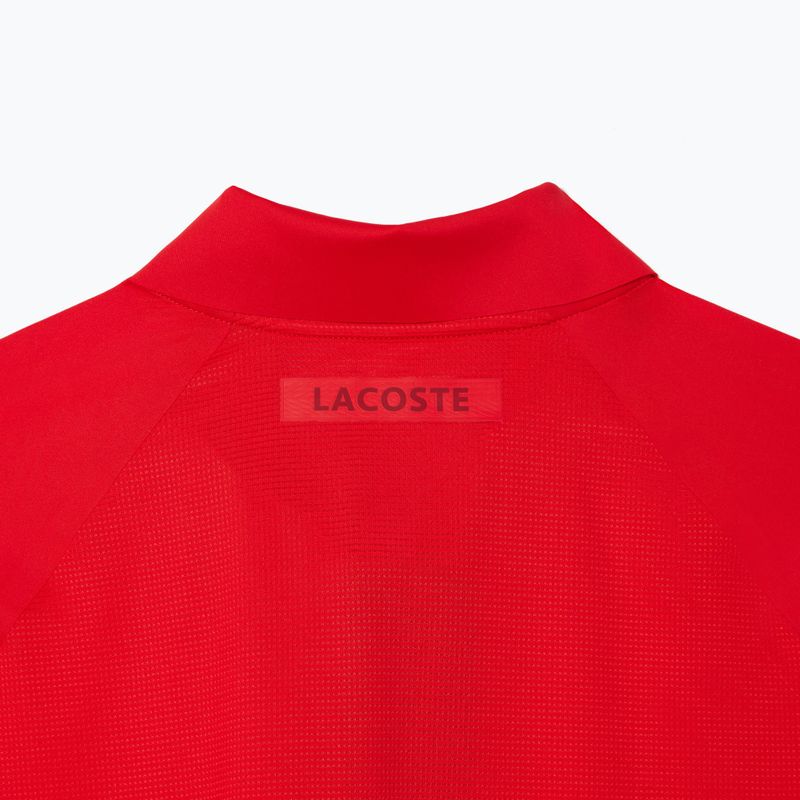 Lacoste férfi pólóing DH7311 piros ribizli bokor 3