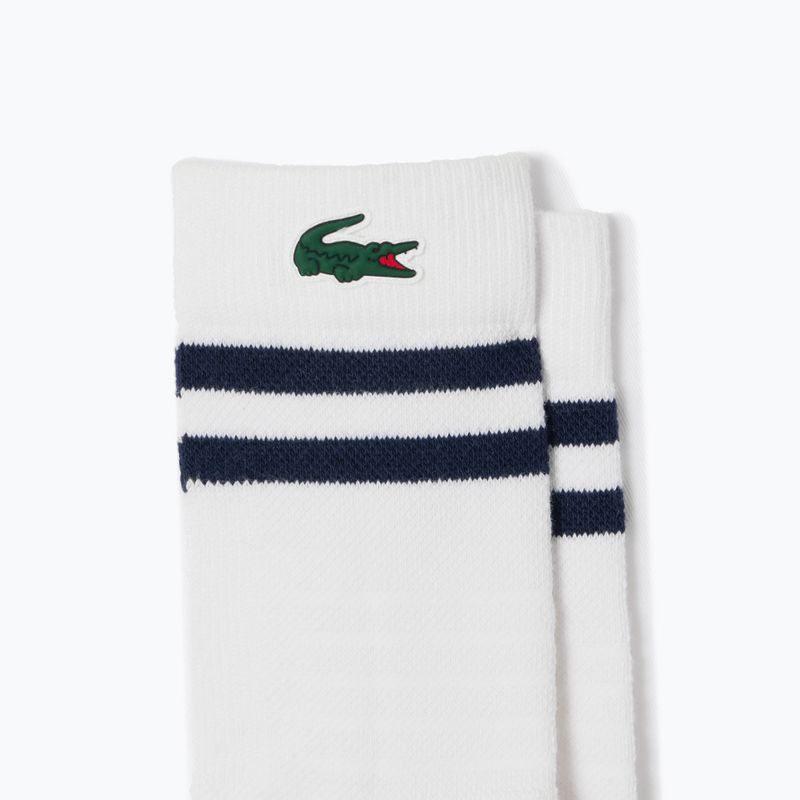 Férfi zokni Lacoste RA1095 white/navy blue 2