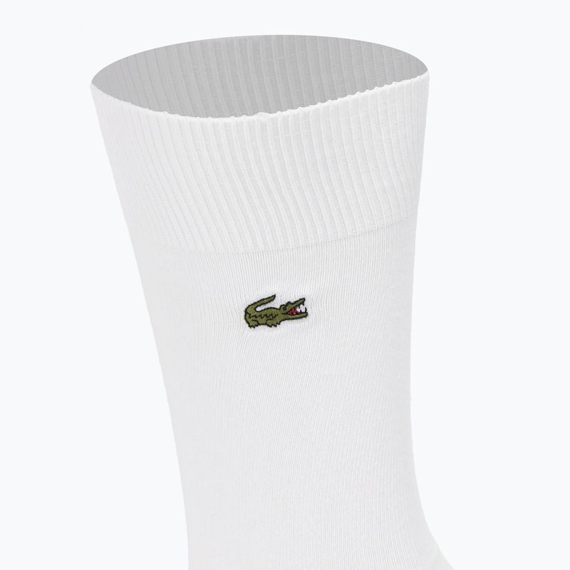 Lacoste zokni RA8142 3 pár fehér 3