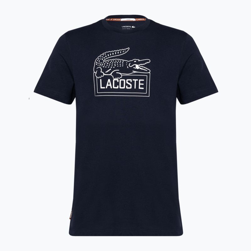 Lacoste TH9068 navy blue férfi póló