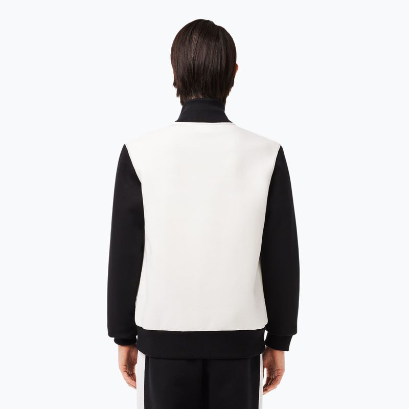 Férfi pulóver Lacoste SH7490 flour/black 2