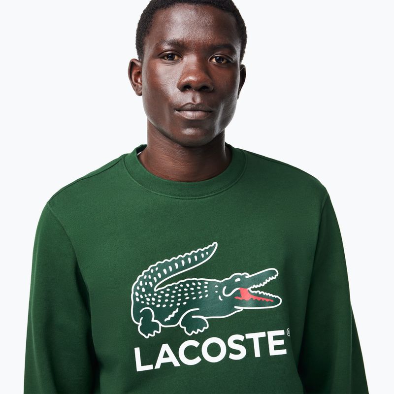 Lacoste férfi SH1281 zöld melegítőfelső 4