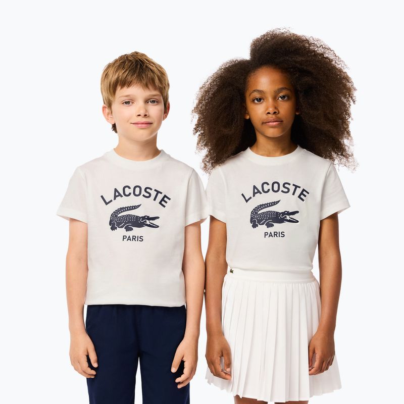 Gyerek póló Lacoste TJ3003 flour