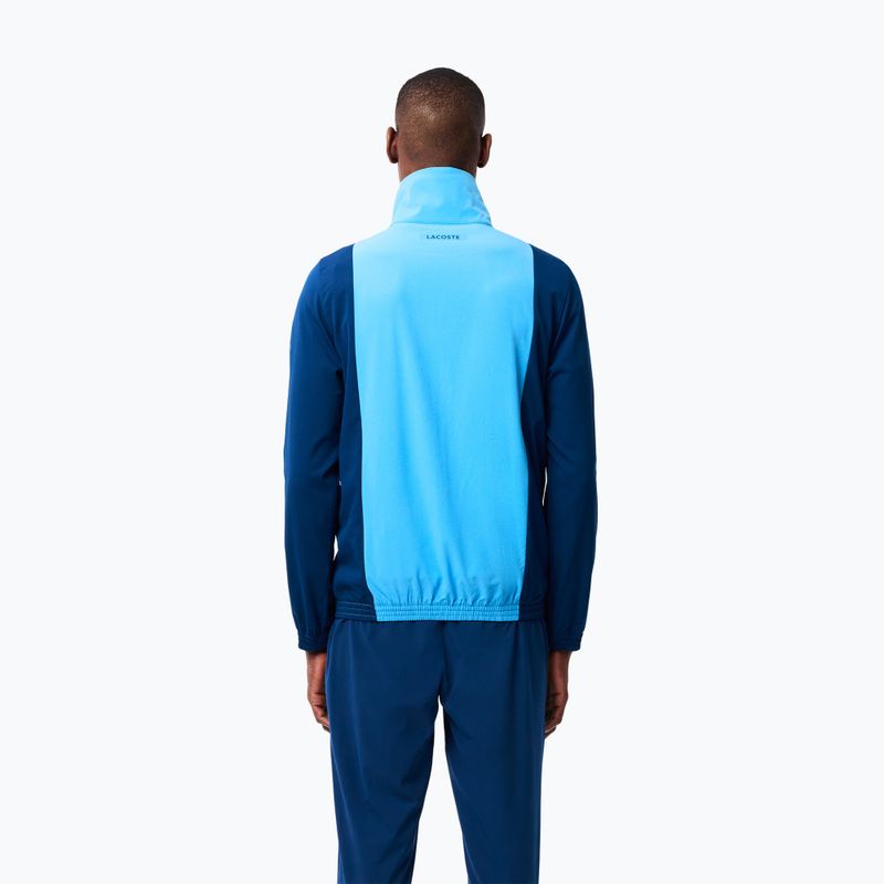 Férfi melegítő Lacoste WH2522 globe / argentine blue 2