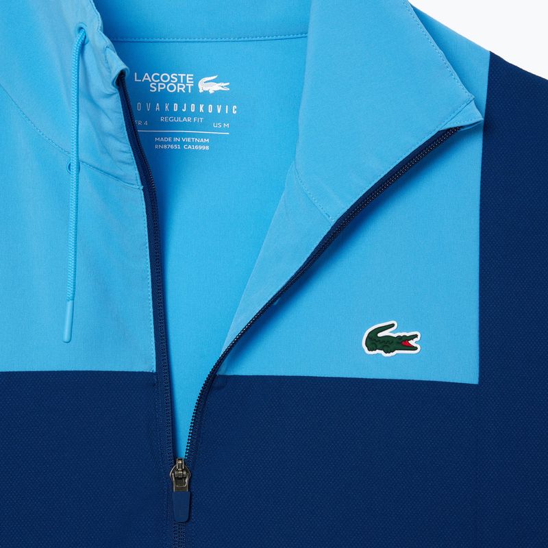 Férfi melegítő Lacoste WH2522 globe / argentine blue 8