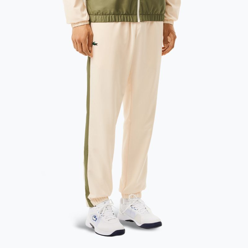 Lacoste férfi tréningruha WH4241 lappföldi/khaki/tűzlepke 5