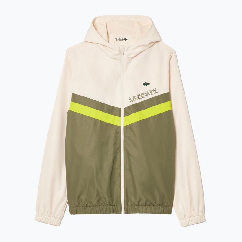 Lacoste férfi tréningruha WH4241 lappföldi/khaki/tűzlepke 7