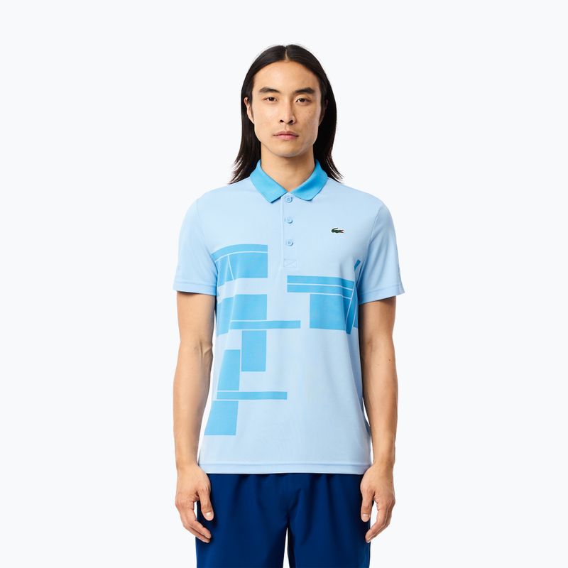 Teniszpóló Lacoste Polo DH2568 overview/argentine blue 3