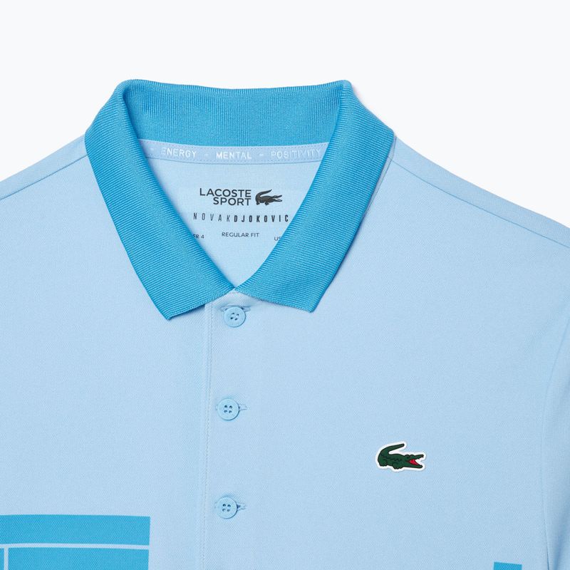 Teniszpóló Lacoste Polo DH2568 overview/argentine blue 7