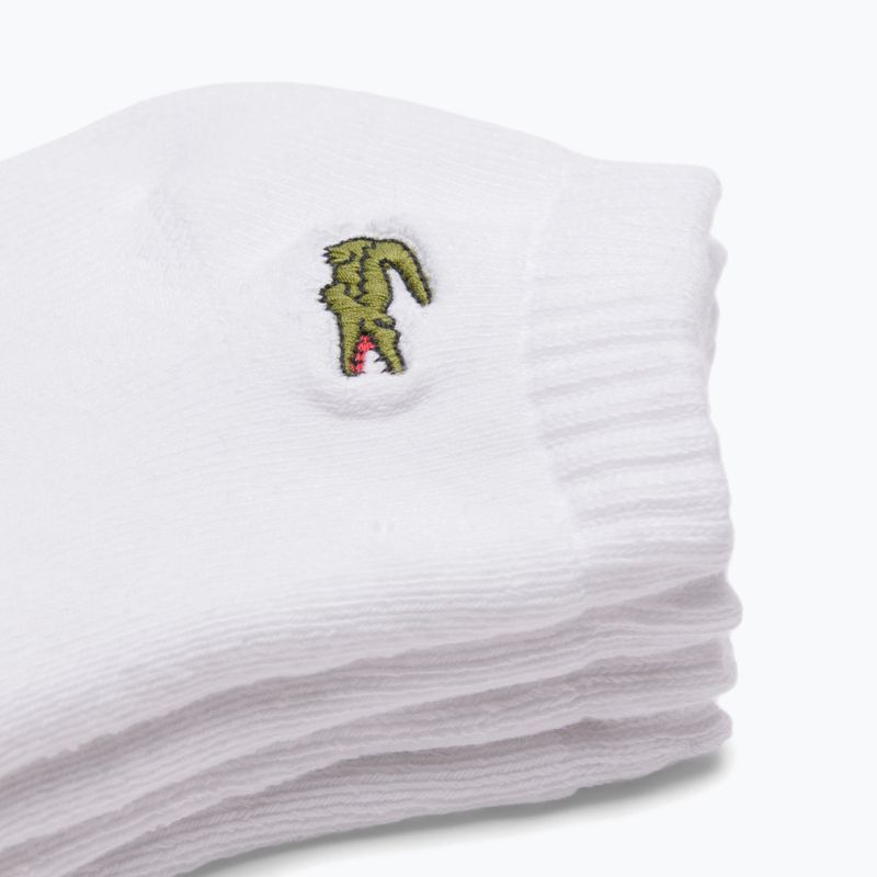 Lacoste férfi zokni RA2653 2 pár fehér/fehér 3