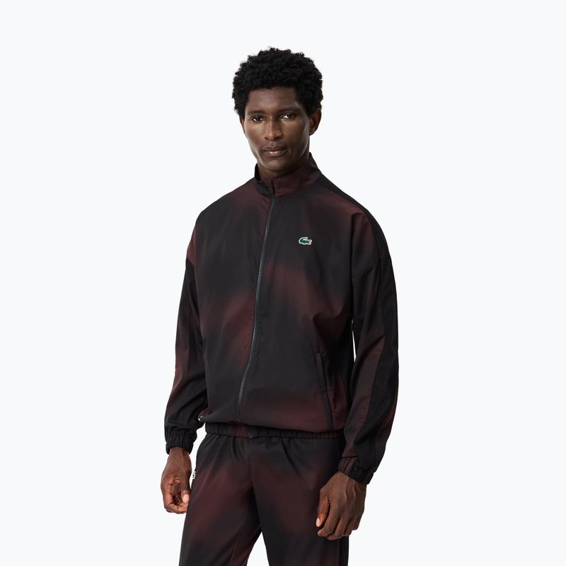 Férfi melegítő Lacoste WH2609 black / expresso 3