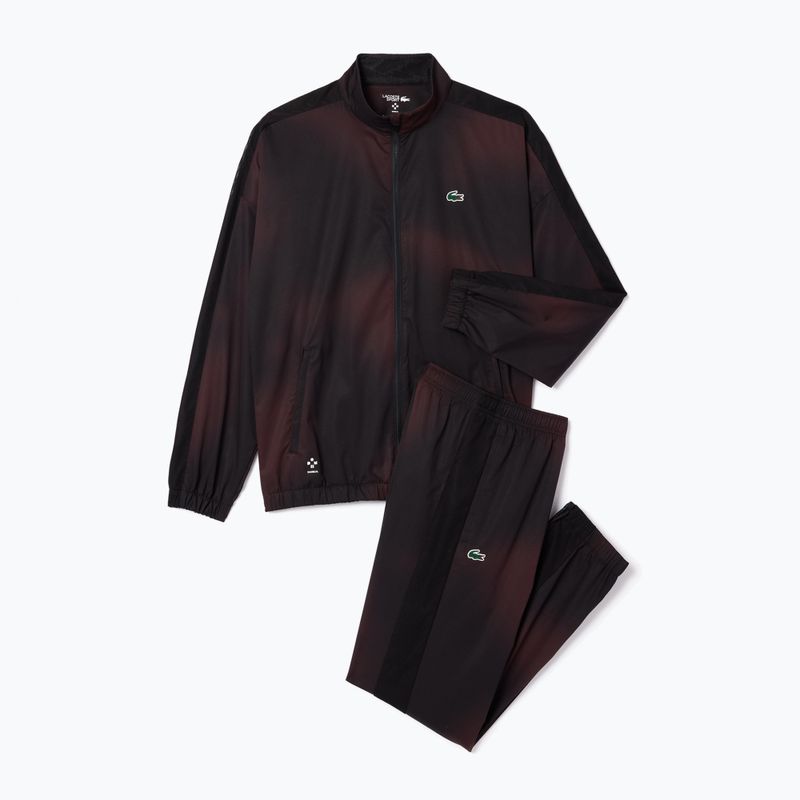 Férfi melegítő Lacoste WH2609 black / expresso 6
