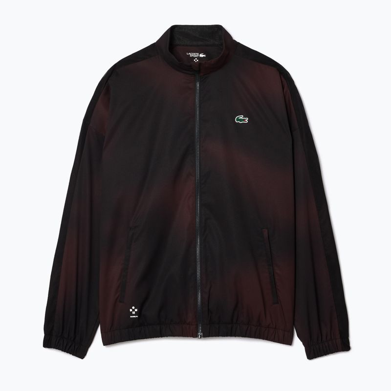 Férfi melegítő Lacoste WH2609 black / expresso 7