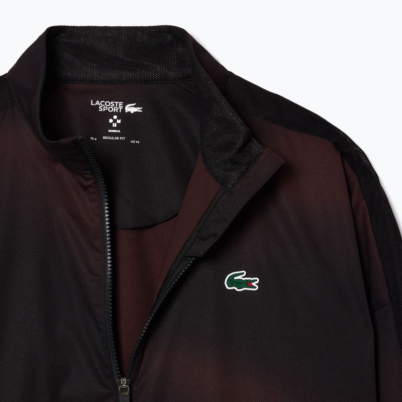 Férfi melegítő Lacoste WH2609 black / expresso 9