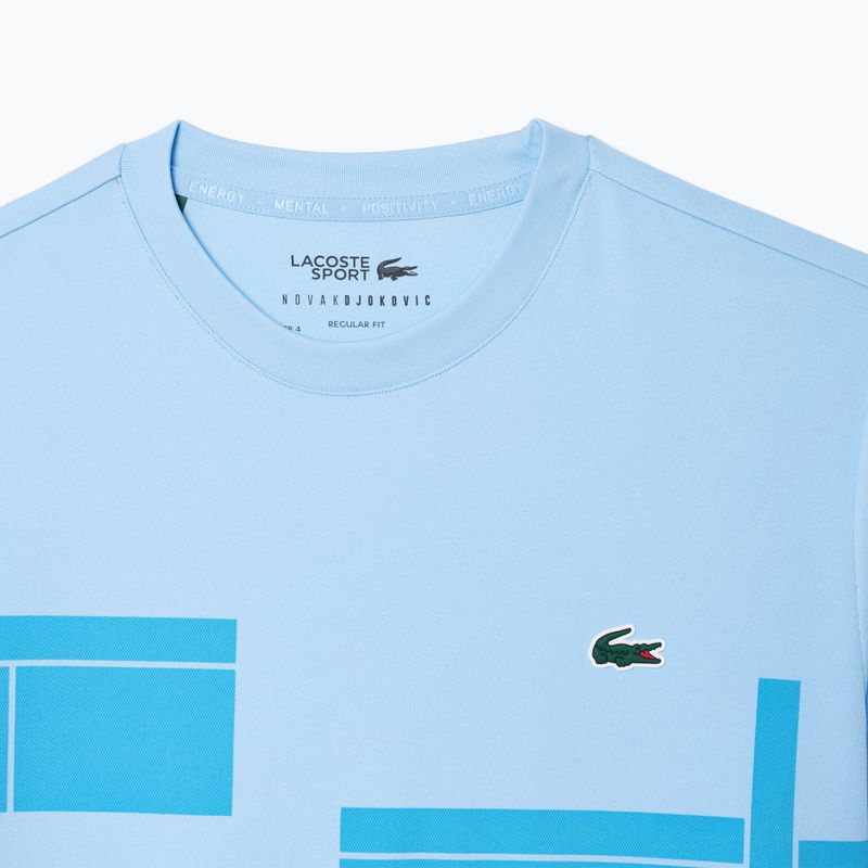 Férfi póló Lacoste TH2525 overview / argentince blue 7