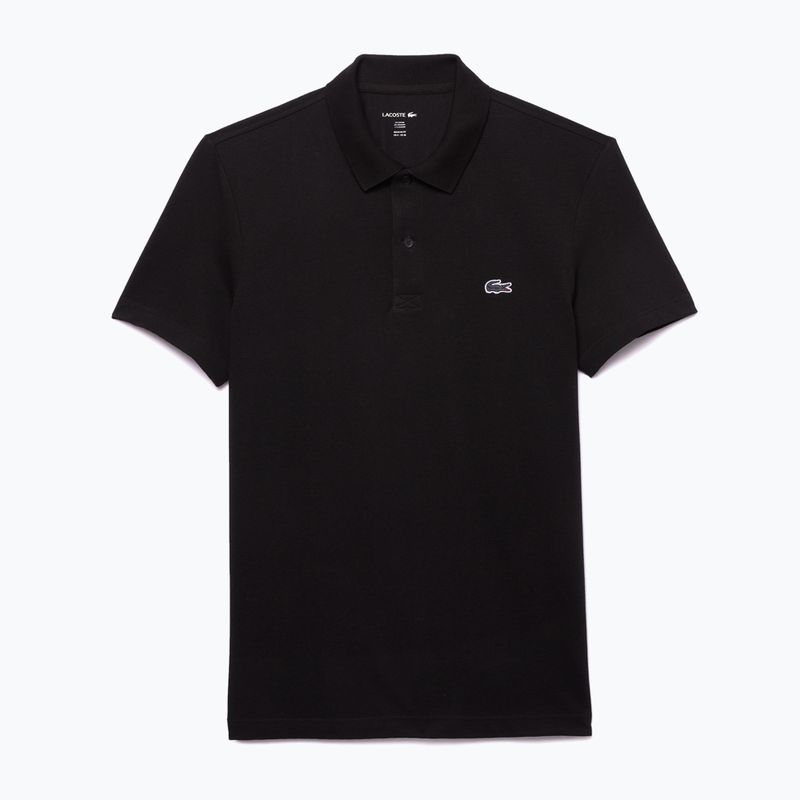 Férfi Lacoste póló ing DH5522 fekete 4