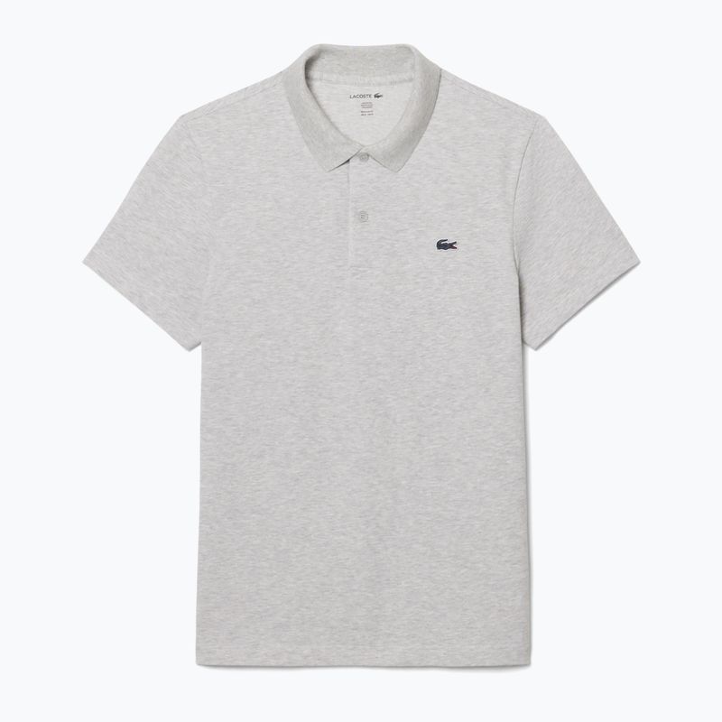 Férfi póló Lacoste Polo DH5522 silver chine 5