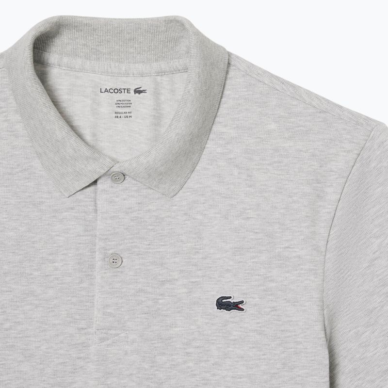 Férfi póló Lacoste Polo DH5522 silver chine 6