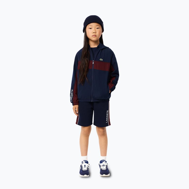 Gyerek kabát Lacoste BJ2453 navy blue / expresso 2