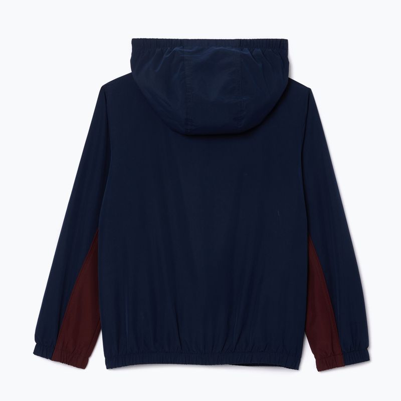 Gyerek kabát Lacoste BJ2453 navy blue / expresso 6