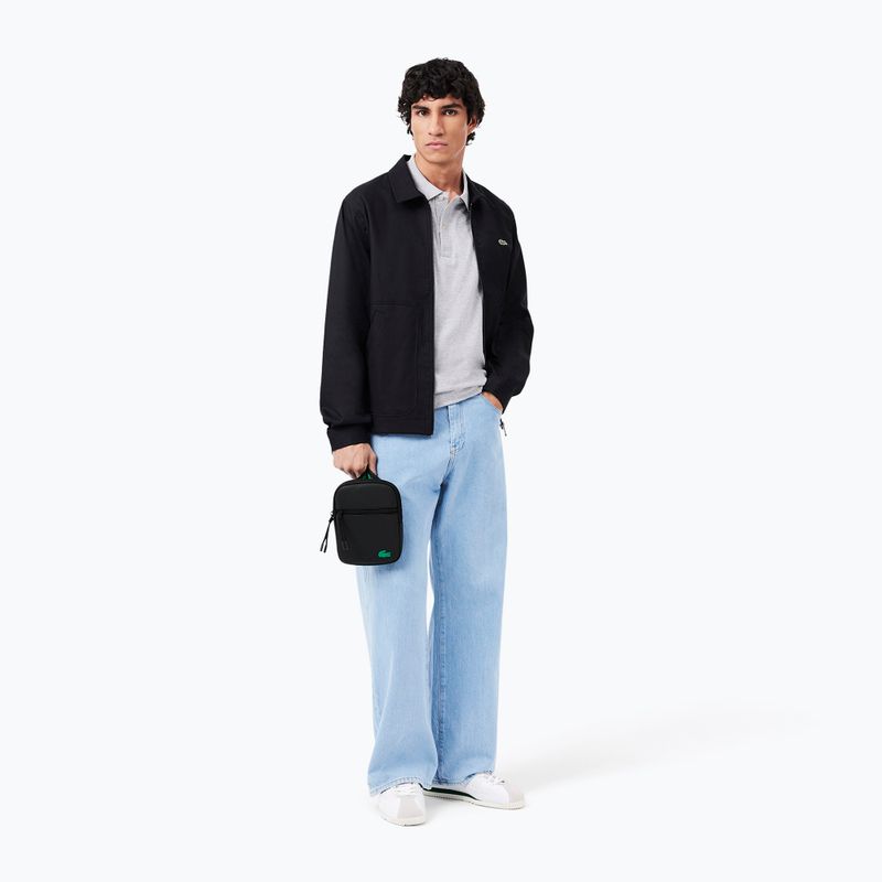 Férfi táska Lacoste NH4679TX jacquard webbing noir 7