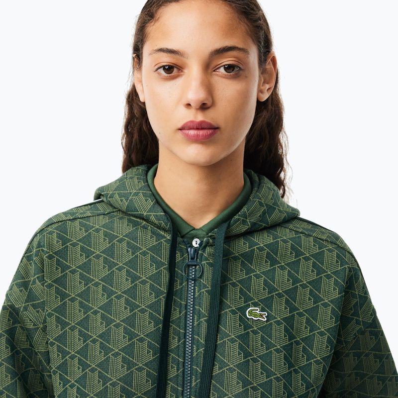 Női pulóver Lacoste SF7606 sinople/khaki 4