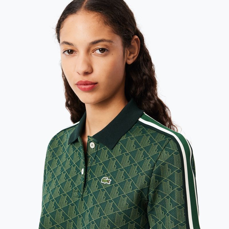 Lacoste női póló póló DF3364 szinopoli/khaki 3