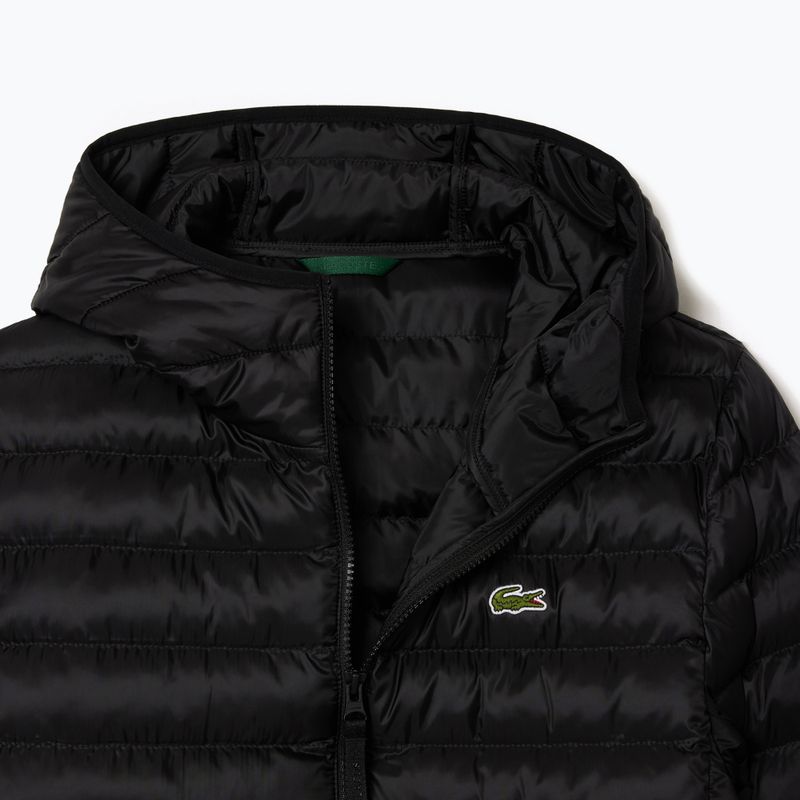 Férfi bélelt kabát Lacoste BH2909 black 6