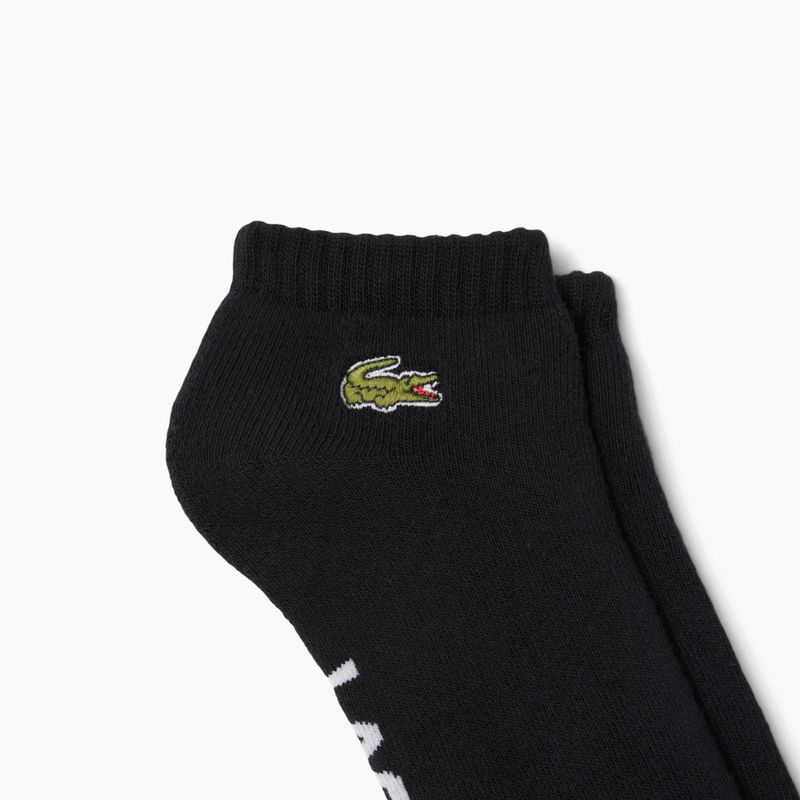 Lacoste férfi zokni RA2653 2 pár fekete/fekete 2