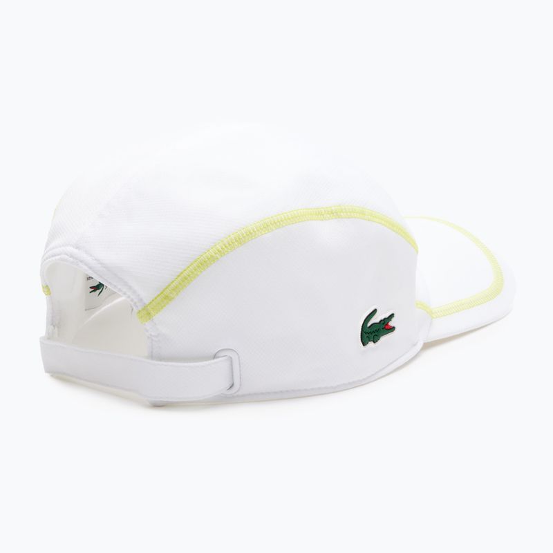 Férfi baseballsapka Lacoste RK7574 white/white 3