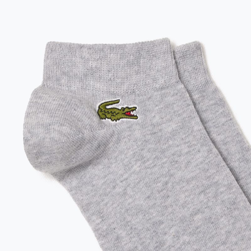 Lacoste zokni RA2917 3 pár ezüstkék/tengerészkék/fehér 2