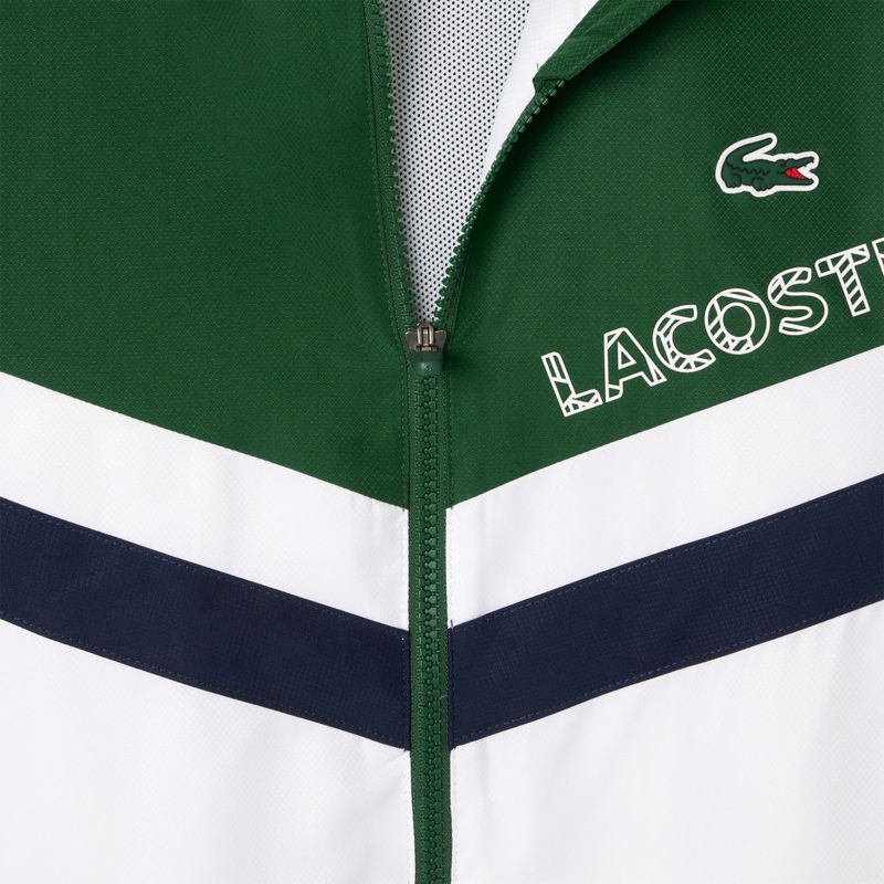 Lacoste férfi tréningruha WH4241 zöld/fehér/tengerészkék 9