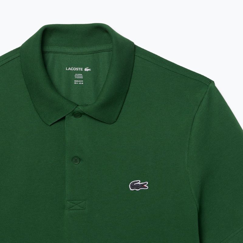 Férfi Lacoste póló ing DH5522 zöld 5