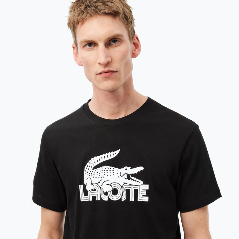 Lacoste férfi póló TH2508 fekete/fehér 3