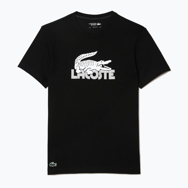 Lacoste férfi póló TH2508 fekete/fehér 4