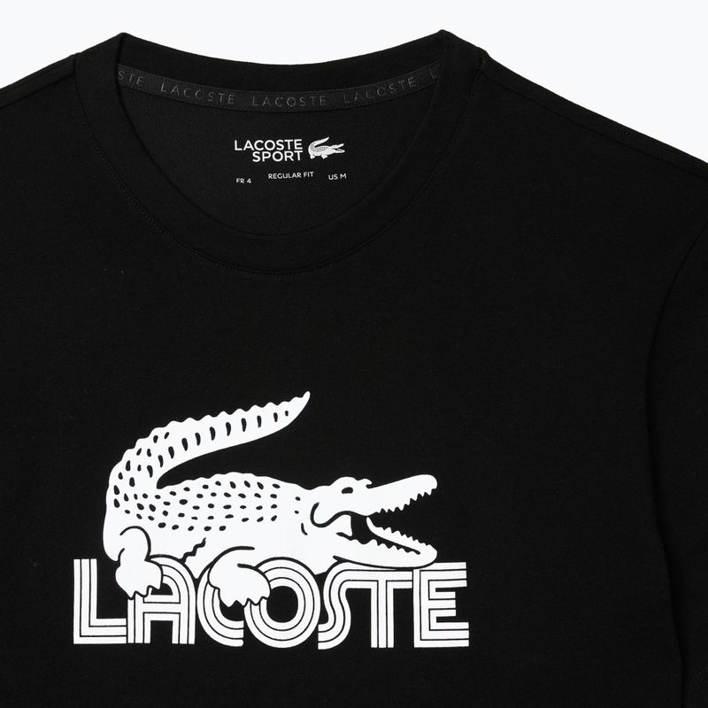Lacoste férfi póló TH2508 fekete/fehér 6
