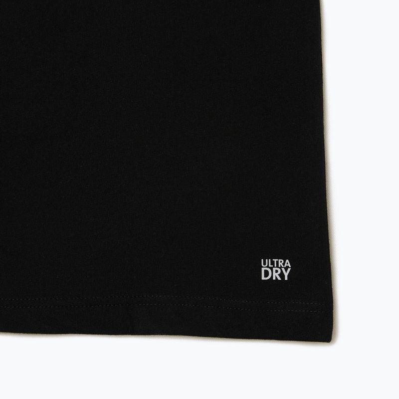 Lacoste férfi póló TH2508 fekete/fehér 8