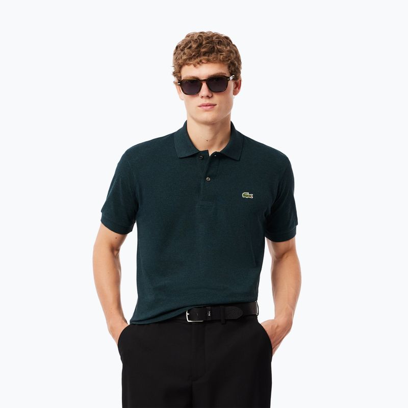 Férfi póló Lacoste L1264 pin jaspe
