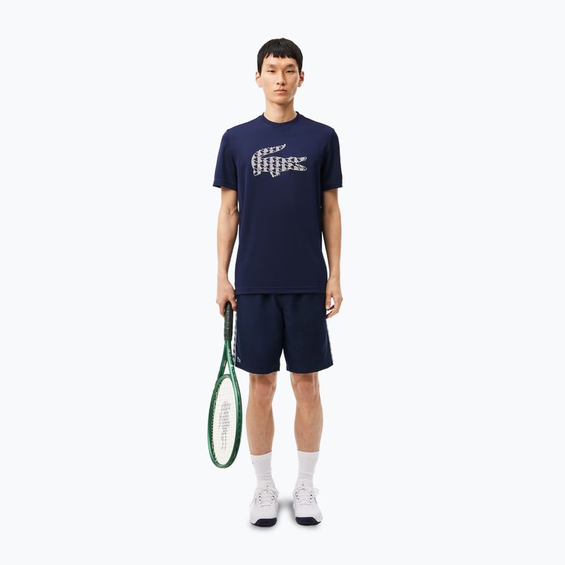 Lacoste férfi rövidnadrág GH2575 tengerészkék 4