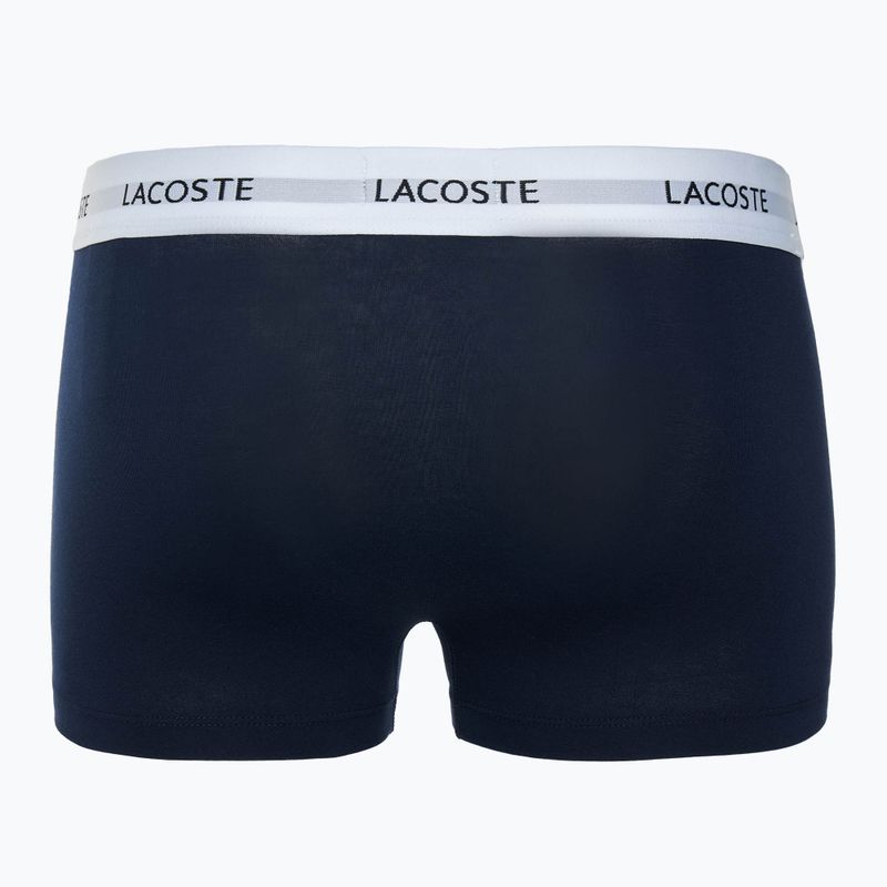 Lacoste férfi boxeralsó 5H5150 3 pár globe/argentin kék/tengerészkék/tengerészkék 5