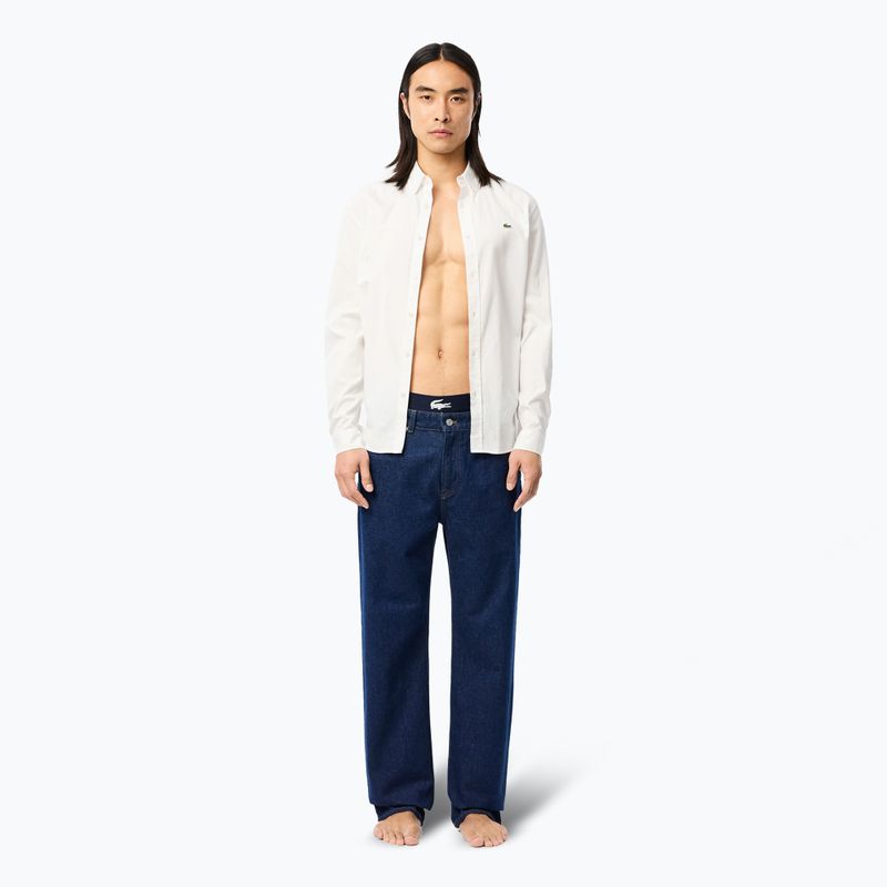 Lacoste boxeralsó 5H1803 BCK 3 pár tengerészkék/ezüst porcelán/piros 12