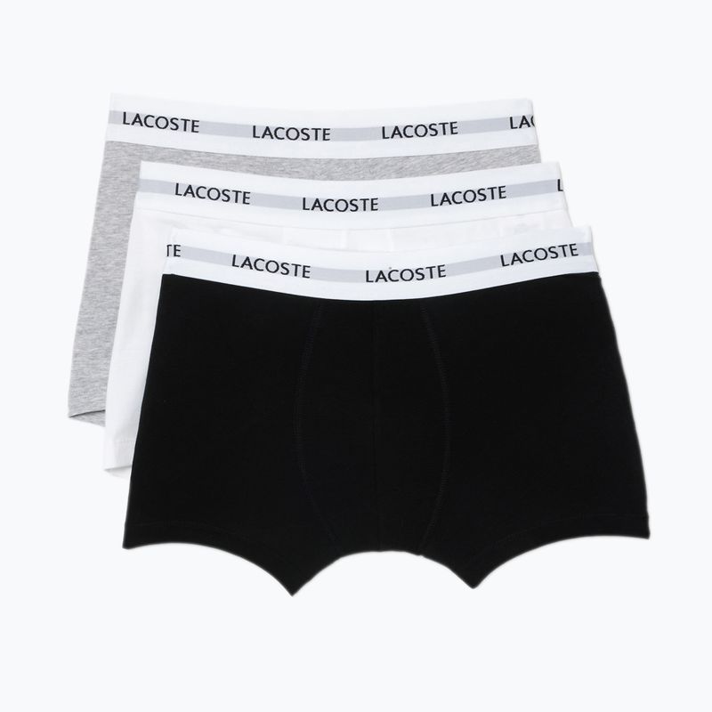 Lacoste férfi boxeralsó 5H5150 3 pár fekete/fehér/ezüst chine