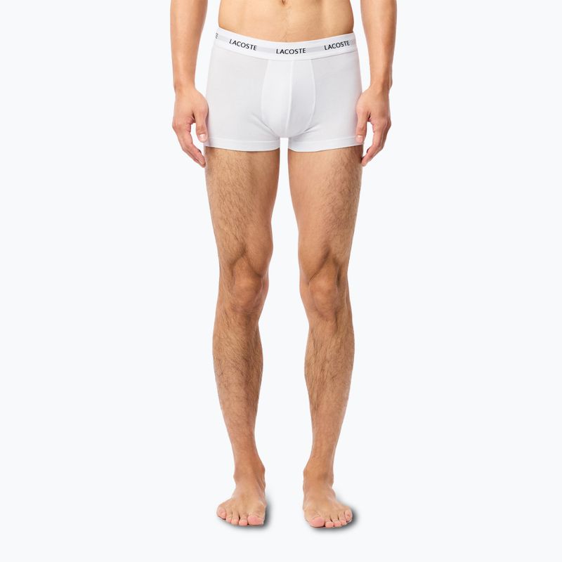 Lacoste férfi boxeralsó 5H5150 3 pár fekete/fehér/ezüst chine 2