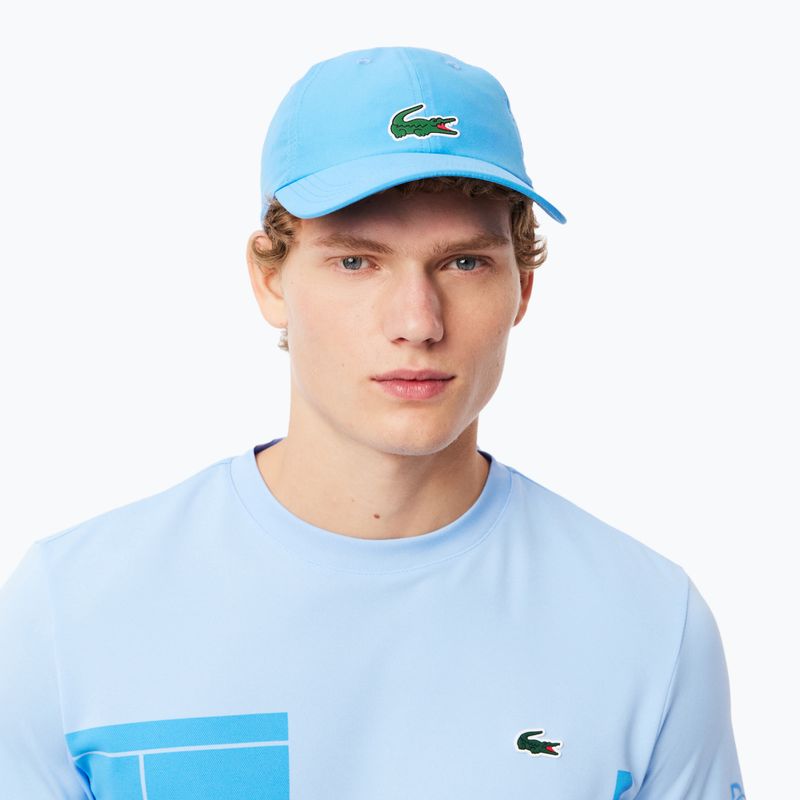 Baseballsapka tenisowa męska Lacoste RK2450 argentine blue/argentine blue 4