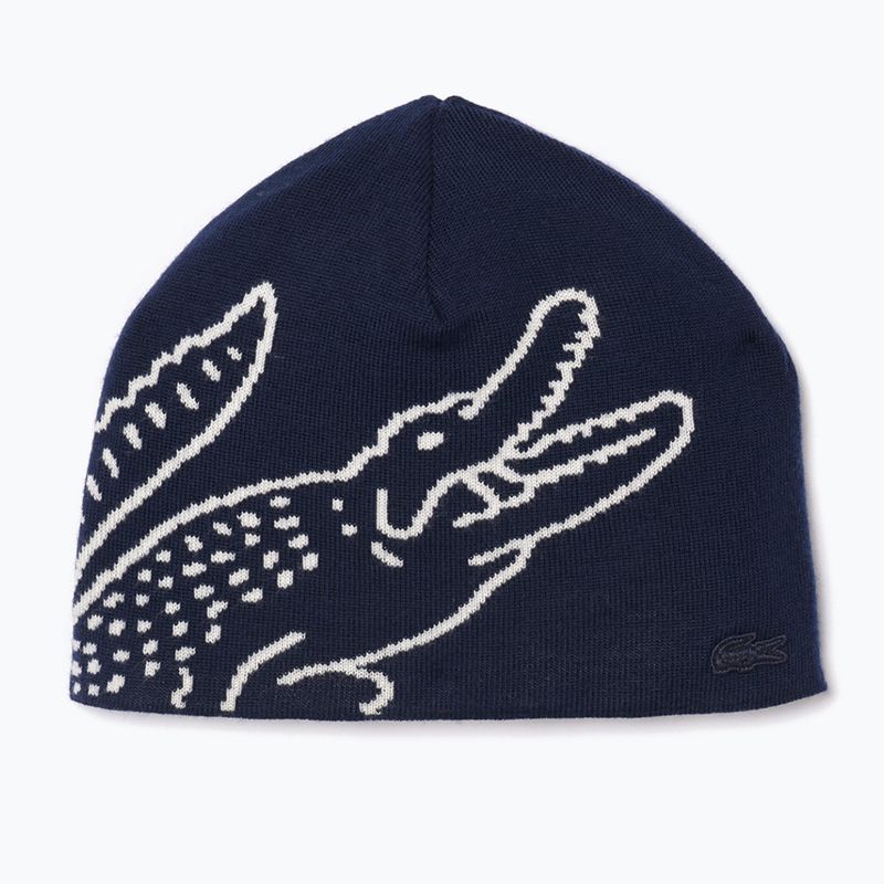 Lacoste téli sapka RB3021 tengerészkék/flour