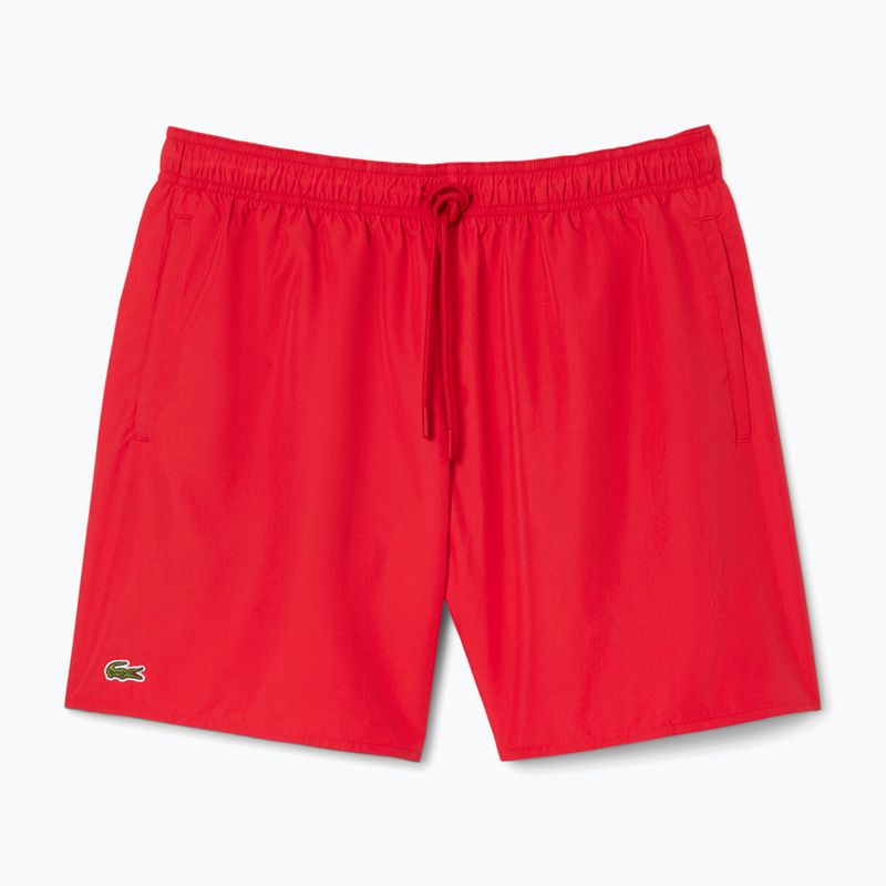 Férfi Lacoste úszónadrág MH9088 piros/zöld