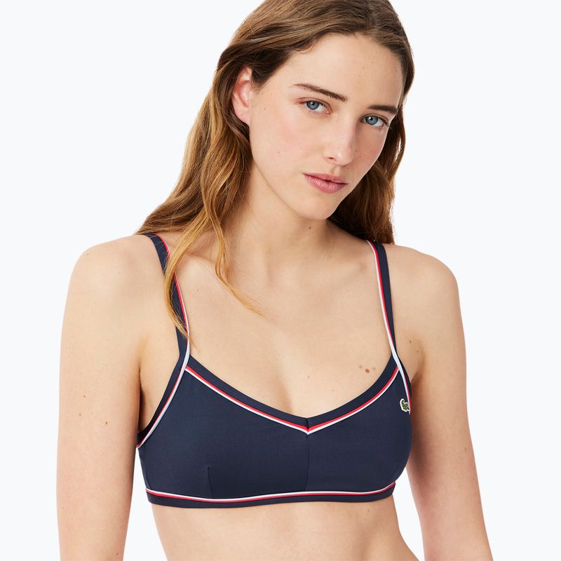 Lacoste fürdőruha felső MF9993 tengerészkék/rill grenadine 4
