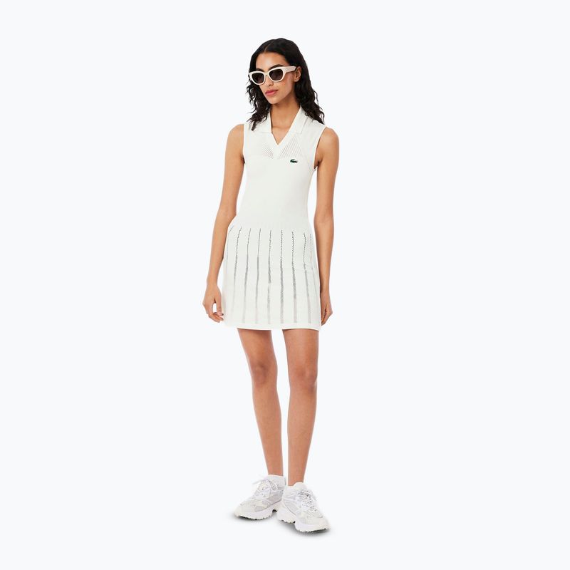 Lacoste tenisz ruha EF0615 fehér/zöld 3