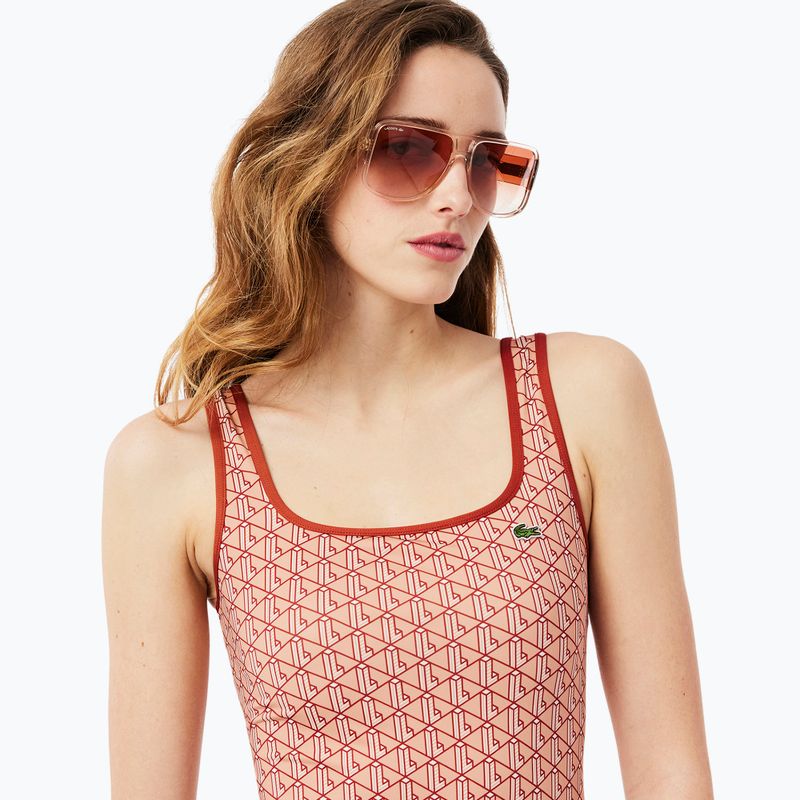 Lacoste női fürdőruha MF9608 iberis/latte 6